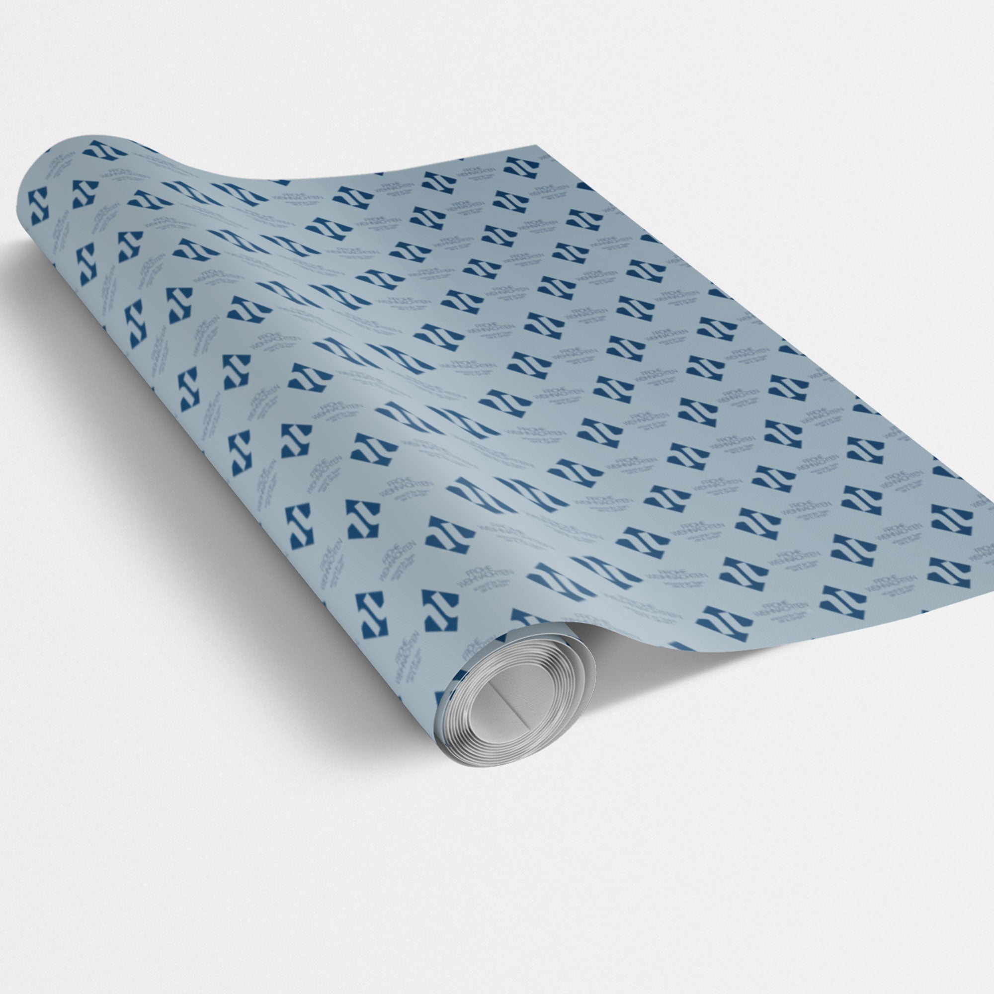 Individuell bedrucktes Geschenkpapier mit aufkleberdrucker.de, dekorative Verpackung für Geschenke, kreative Geschenkverpackung