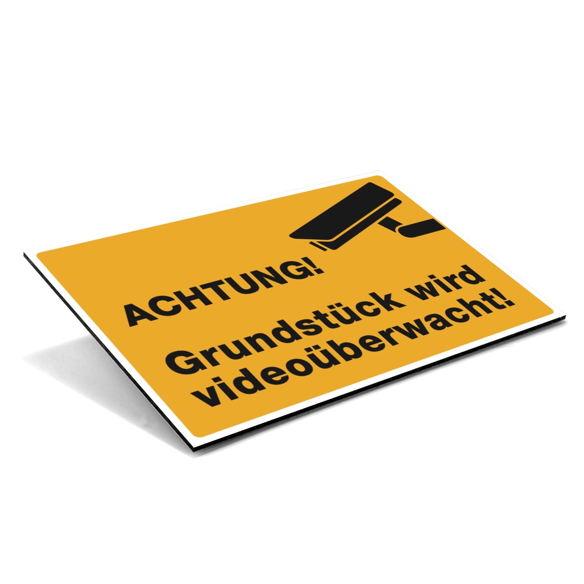 schild aufkleber hinweis video kamera aufzeichnung überwachung sicherheit sicherheitskamera datenschutz information aufnahme