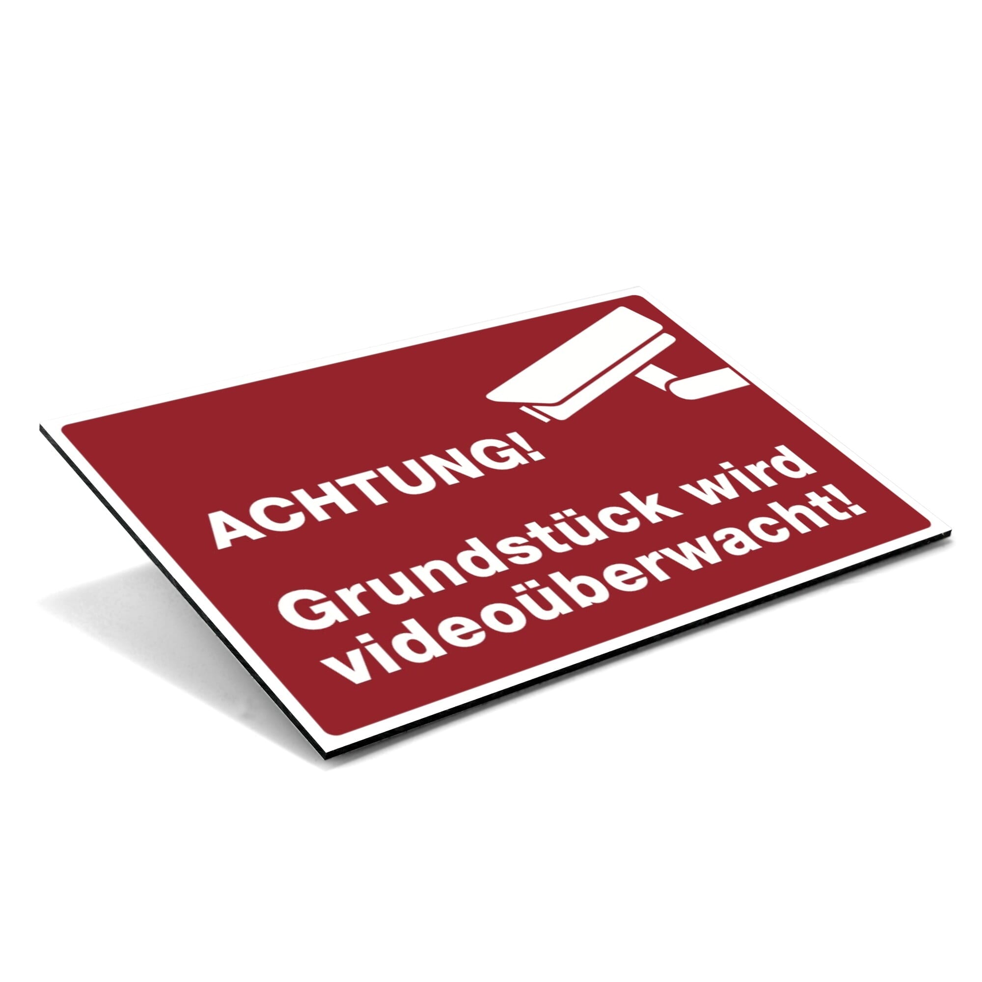 schild aufkleber hinweis video kamera aufzeichnung überwachung sicherheit sicherheitskamera datenschutz information aufnahme