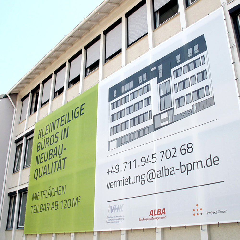 Mesh Banner als Hausbanner