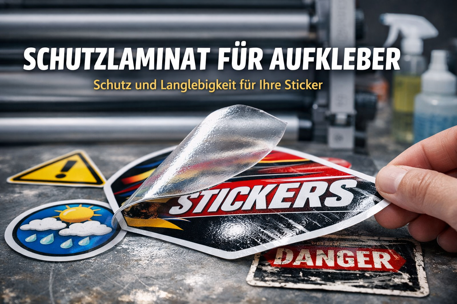 Schutzlaminat für Aufkleber: Der ultimative Guide für Haltbarkeit und Qualität