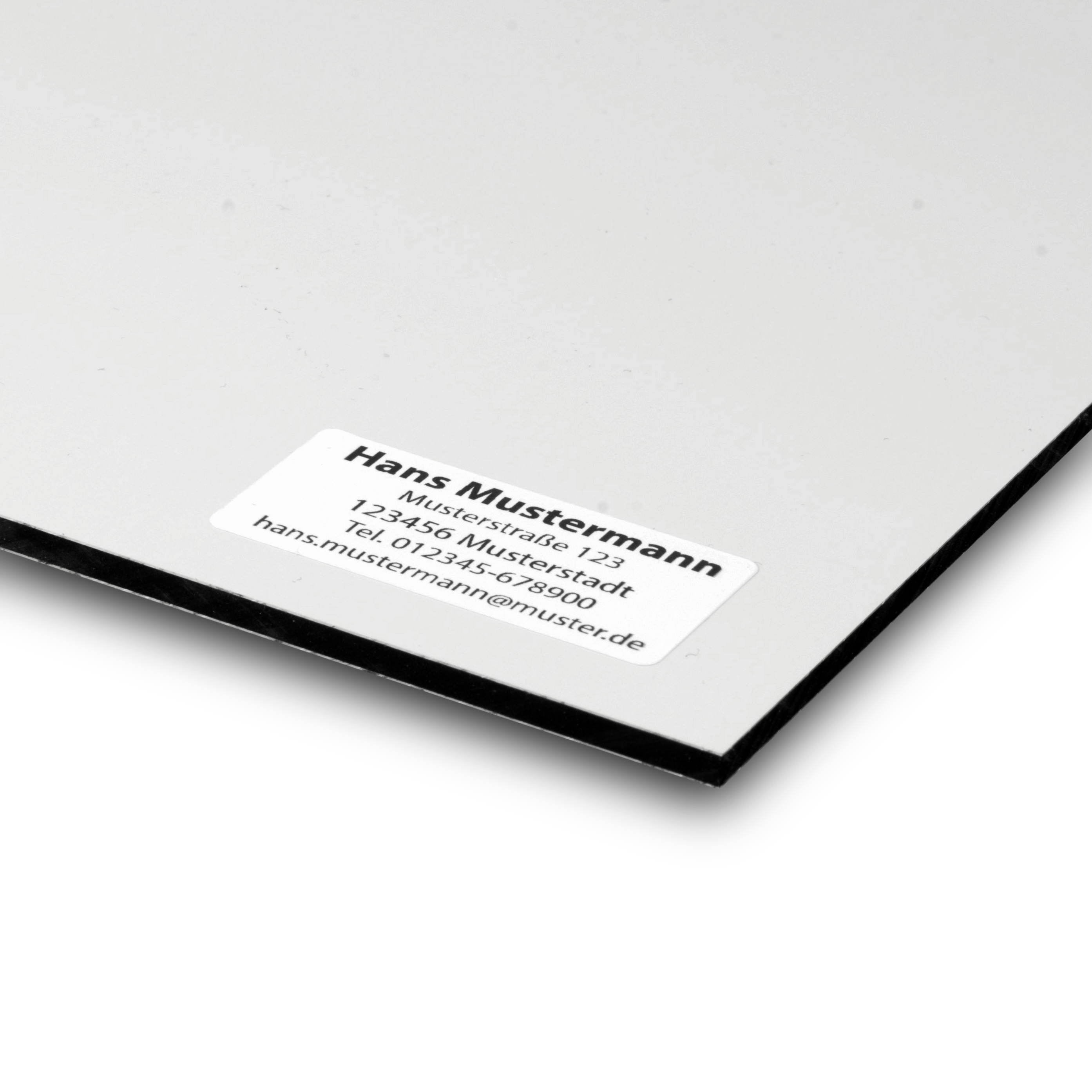Adress-Etiketten 51x25 mm, 250 Stück, rollenförmige Aufkleber von aufkleberdrucker.de, geeignet für Adress- und Versandetiketten