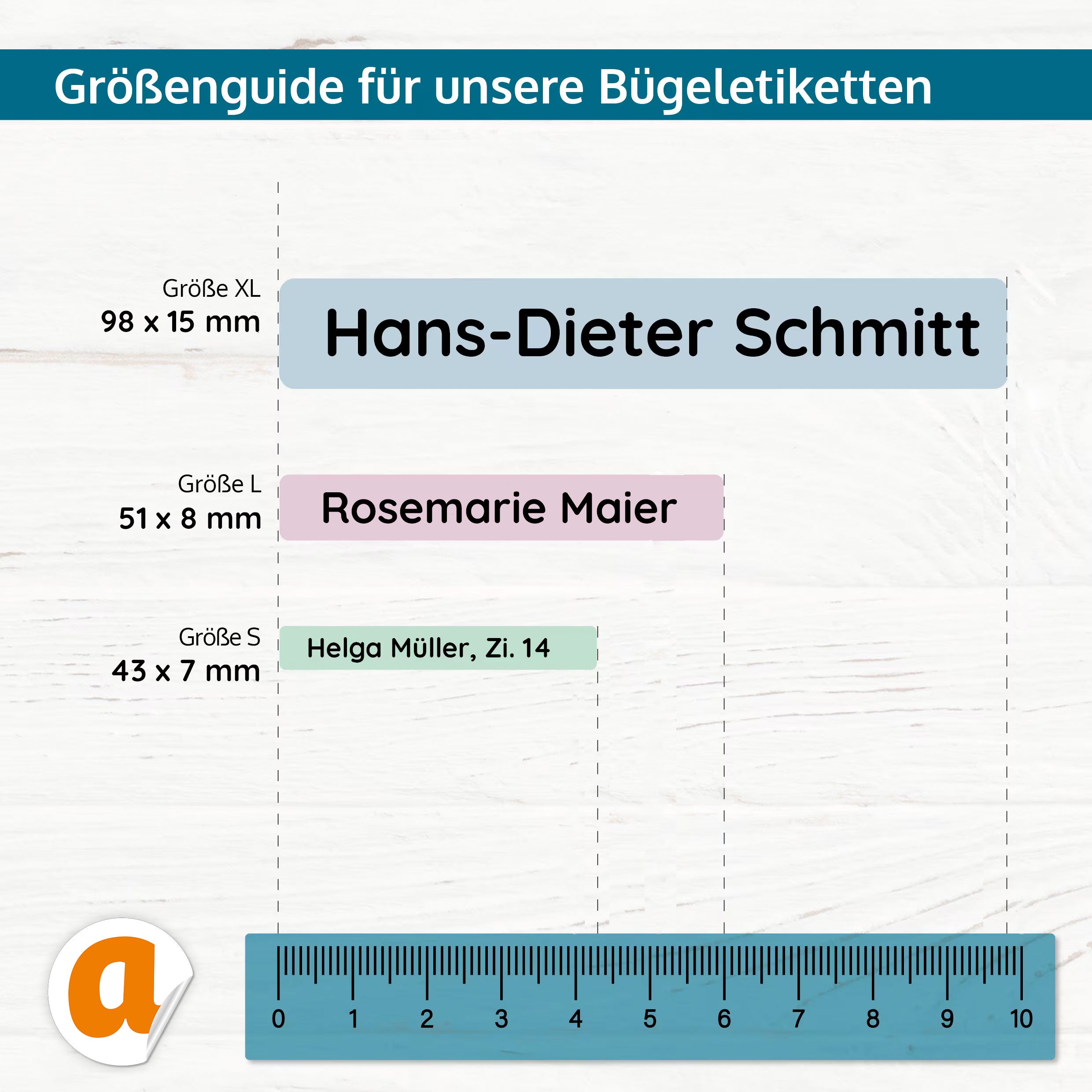 Bügeletiketten für Kinder mit bunten Motiven, 225 Aufkleber in verschiedenen Größen, aufkleberdrucker.de