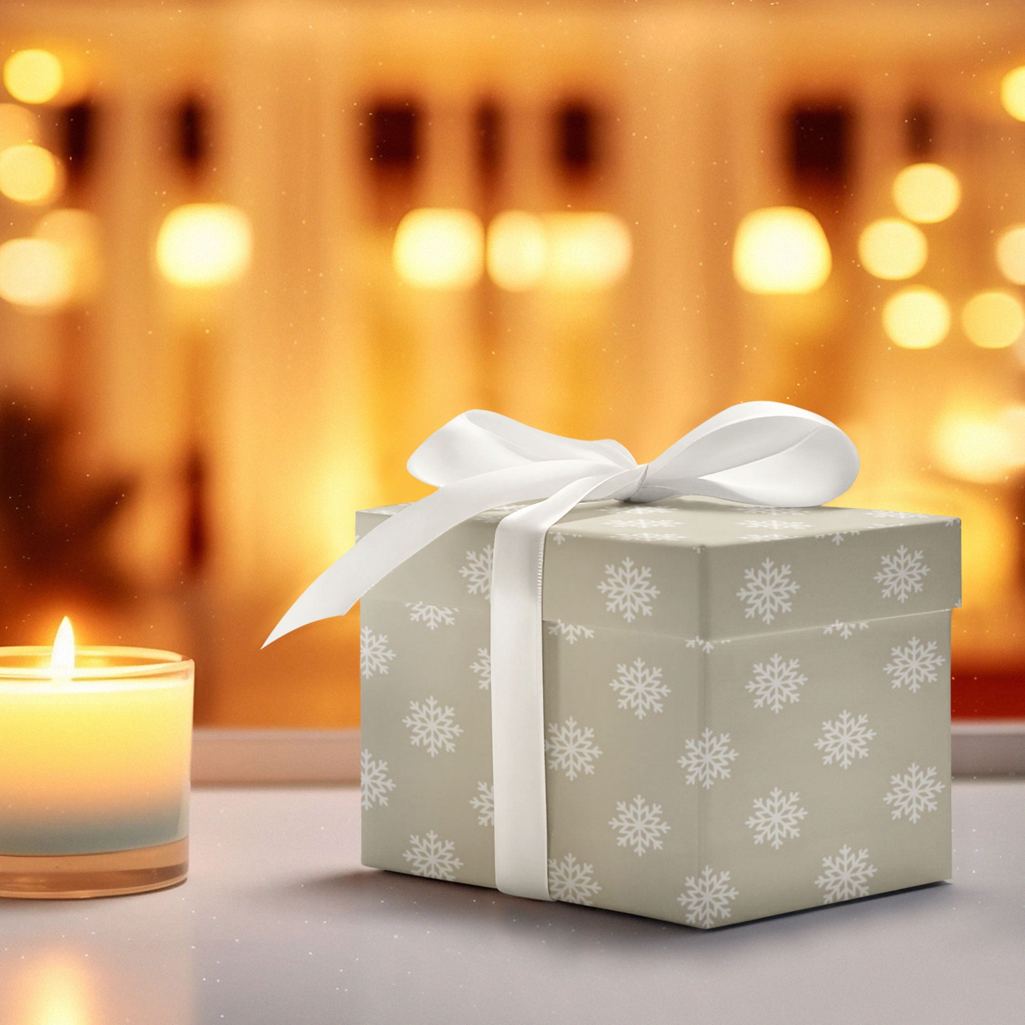 Individuell bedrucktes Geschenkpapier mit einzigartigem Design, perfekt für personalisierte Geschenke.